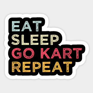 Go Kart Racing Enthusiast Go Carter Sticker